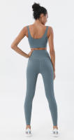 Leggings Deportivos Mujer de Cintura Alta con Efecto Push Up y Tejido Suave al Tacto - details 19