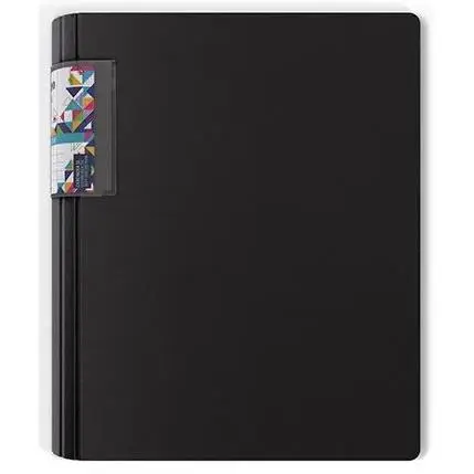 CARCHIVO CARPETA A4 4 ANILLAS 40MM FOAM STYLE NEGRO - 1