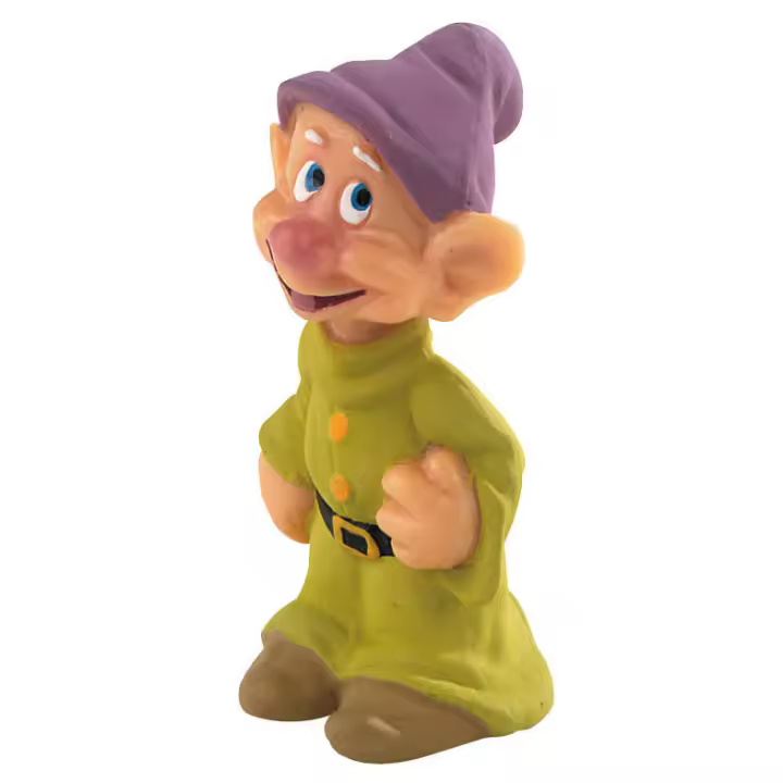 Figura Enanito Mudo Blancanieves Disney. Figura coleccionable con acabados detallados. Perfecta para fans y coleccionistas de ediciones especiales. - 1