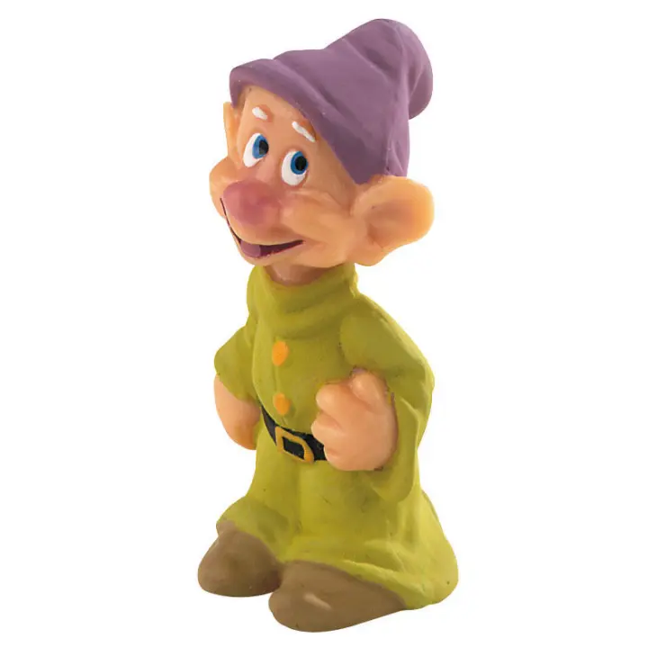 Figura Enanito Mudo Blancanieves Disney. Figura coleccionable con acabados detallados. Perfecta para fans y coleccionistas de ediciones especiales. - 1