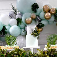 60Pcs Hojas De Palma Tropicales Artificiales Para Fiesta Hawaiian Luau Verano Decoración De Selva Tema De Fiesta Boda Cumpleaños Decoración De Mesa Para Hogar - details 7