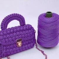 Hilo De Crocheteo De 3mm Para Manualidades Tejido a Mano Bolsa Gorro Zapatos Malla De Cojín Accesorios De Costura Material De Tejer - details 4