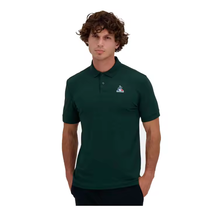 Polo marca Le Coq Sportif modelo 2510016 para ropa hombre en color verde - 1