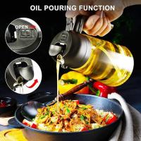 Pulverizador de Aceite de Cocina, Botella de Spray de Aceite de 470 ml, Pulverizador de Aceite 2 en 1 Que Puede Rociar y Verter Aceite, Adecuado Para Cocinar, Hornear, Barbacoa - details 0