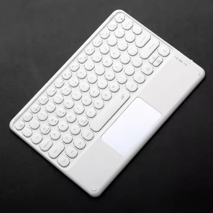 Teclado Inalámbrico Portátil Recargable Con Trackpad Para iPad Pro/Air/9.7 Pulgadas Teclado Delgado Para Desktop Laptop Tablet - 1
