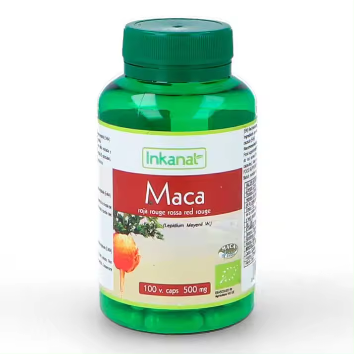 Maca Roja 100Cap. 500Mg. Inkanatura Import Export. - 1