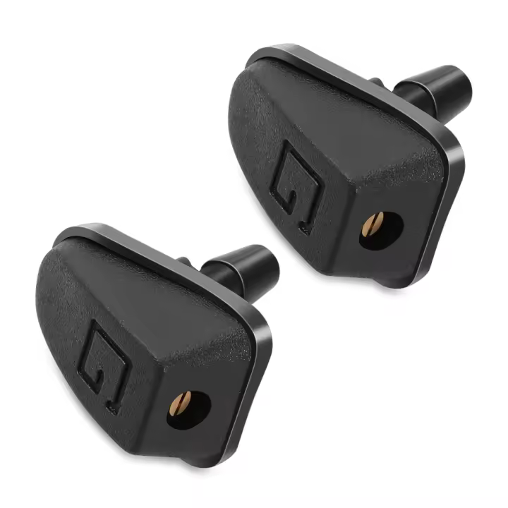 2 Piezas De Boquilla De Agua Para Lavar Parabrisas De Coche Compatible Con Audi A3 A4 B6 B8 A6 C5 C6 80 B5 B7 A5 Q5 Q7 TT 8P 100 8L C7 8V A1 A3 Q3 Plástico Y Metal - 1