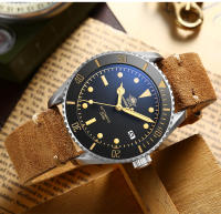 Reloj De Pulsera Automático De Cuero Vintage ADDIESDIVE Para Hombre Resistente Al Agua Acero Inoxidable Estilo Casual Europeo Y Americano - details 14