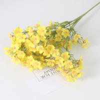 Decoración De Hogar Estilo Pastoral Con Pequeño Margarita Bouquet De Seda Artificial Simulación De Crisantemo Silvestre Para Mesa De Hotel - details 5