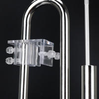 Clip De Fijación De Tubo De Filtro Para Acuario En Acrílico Marco De Fijación Para La Pared Del Acuario Used Para Fijar El Tubo De Filtro - details 4