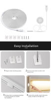 Tira De Luces LED Neón 1-3m USB 5V Con Sensor De Toque Y Desplazamiento Dimmer Para Decoración De Habitaciones Y Armarios - details 7