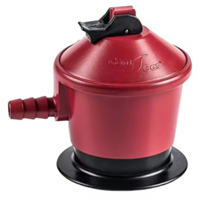 Regulador gas butano, 50 mbar. - 1