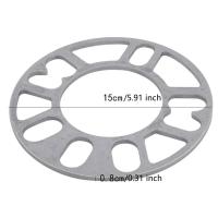 2pcs Espaciador De Rueda Para Coche Universal Adaptador De Placa De Chapa 3mm 5mm 8mm 10mm Adecuado Para 4x100 4x114.3 5x100 5x108 5x114.3 5x120 - details 4