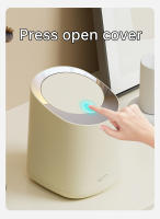 Mini Papelera De Escritorio Lindo Y Compacta Capacidad Doble Para Oficina Y Dormitorio Recipiente De Almacenamiento Pequeño Con Estilo De Bomba - details 2