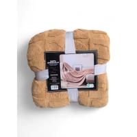 Manta de Sofá y Cama Corazones en Color beis – Sedalina Suave con Sherpa, Calidez Garantizada- Mercatienda.es - details 2