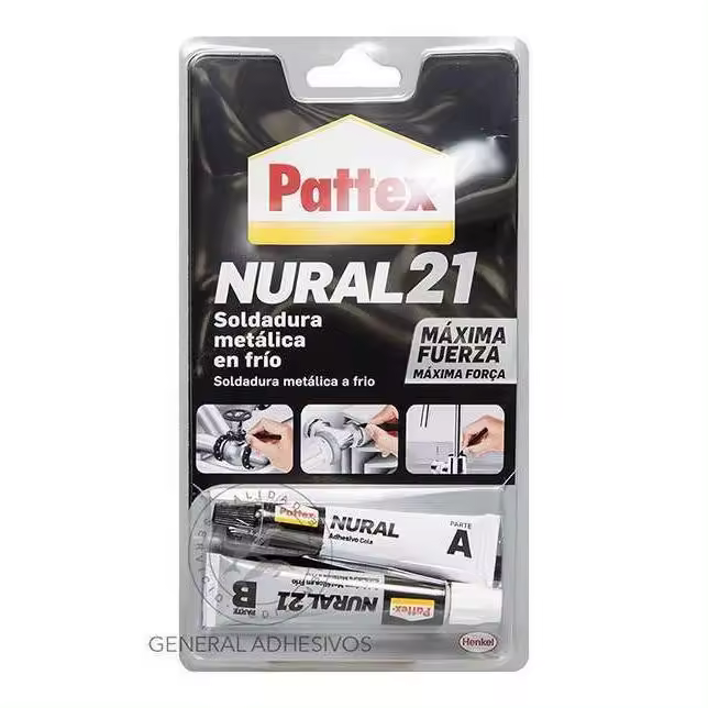 Nural 21 Soldadura metálica en frio Máxima fuerza de Pattex - 1