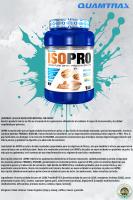 Quamtrax - Proteína ISOPRO varios Sabores *1000g* mucho más que un simple aislado de proteína en polvo; es una fusión de tecnología avanzada y pureza incomparable - details 0