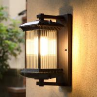 Luz De Pared Exterior Moderna Para Jardín Y Patio Villa Chinesa Corredor Balcón Luz De Puerta Nuevo Estilo Chino LED No Dimmable Protección IP55 Aluminio - details 2
