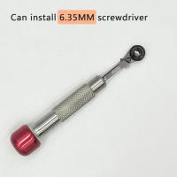 Llave De Eje Rápido 1/4'' 6.35mm Manija Herramienta Multifuncional EDC Llave De Torque Hexagonal Antimagnética Desmontable No Slip - details 12