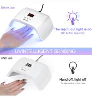 Secador De Uñas Trapezoidal 9SPro Lámpara LED UV Profesional Con Sensor Y Pantalla LCD Herramienta De Manicura - details 1