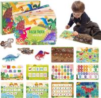 Libro De Actividades Sensoriales Montessori Para Niños Libro De Estimulación Cerebral Para Bebés Y Niños De 2 a 4 Años Juguete Educativo Para Niños - details 1