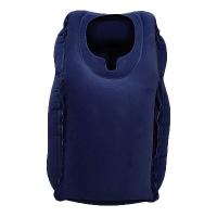 Almohada De Viaje Inflable Para Cuello Y Barba Soporte De Cabeza Y Mentón Para Avión Oficina Descanso Moderna PVC Adultos - details 7