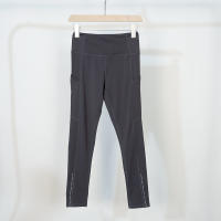 Leggings Deportivos De Cintura Alta Para Mujer Yoga Gimnasio Secado Rápido Fitness Correr Pantalones De Yoga Con Bolsillos - details 18