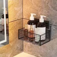 Estante De Almacenamiento Para Inodoro Sin Perforación Soporte De Pared Para Baño Organizador De Artículos De Higiene Y Toalleros - details 0