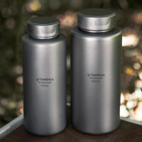 Botella De Deporte De Titanio Tomshoo 1L a Prueba De Fugas Single-layer Ultraligera Para Camping Y Exteriores 750ml Taza Pot Drinkware - details 19