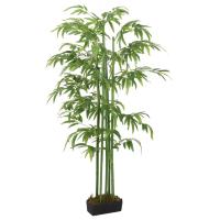vidaXL Árbol de Bambú Artificial con Hojas Planta Decoración Verde Dimensiones 14 x 80 cm (240 hojas),  16 x 120 cm (384 hojas),  16 x 150 cm (576 hojas) y mas - details 2