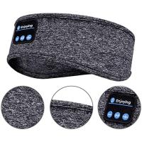 Máscara De Sueño Con Bluetooth Auriculares Sin Cable Cabezal Cómodo Para Durmientes Laterales Música Headset Ojo De Cuidado Material Suave Elástico - details 2