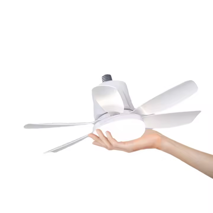 Ventilador with Luz LED para dormitorio, restorante, ventilador de techo, accesorios de iluminación simples y modernos para más - 1