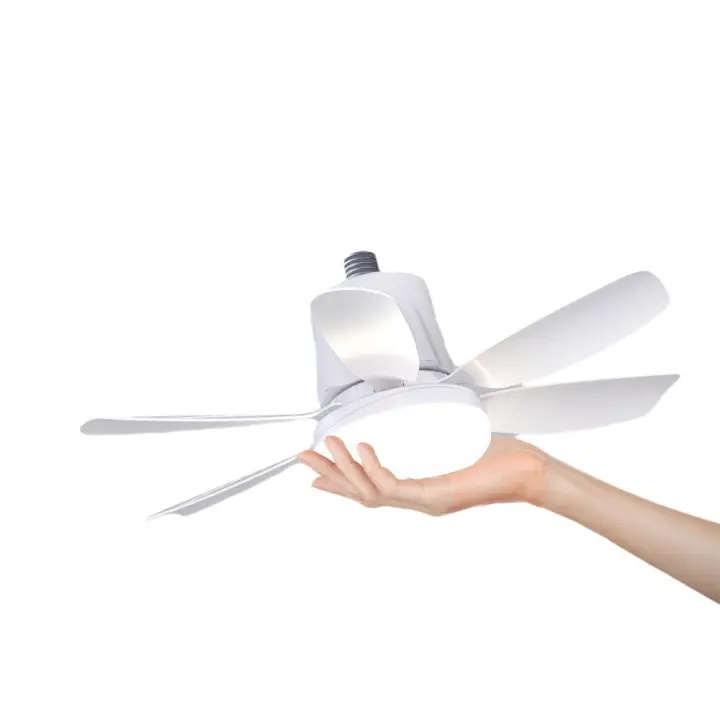 Ventilador with Luz LED para dormitorio, restorante, ventilador de techo, accesorios de iluminación simples y modernos para más - 1