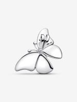 Pandora - Charm de Mariposa Azul de gran tamaño - Plata de Lei - details 1