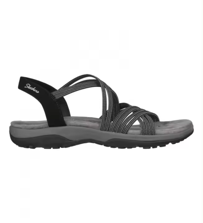 Skechers | Sandalias Reggae Slim Turn it up negro - 1