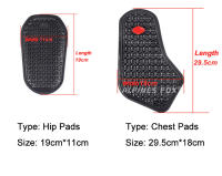 Protector De Hombro Y Codo Para Motocicleta CE Aprobado Almohadillas Universales Para Chaquetas De Motocicleta Espuma Suave Inserto De Armadura Para Pecho Y Espalda - details 5