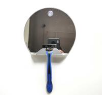 Espejo De Viaje Inquebrantable Y Sin Niebla Con Gancho Para Afeitado Y Succión Para Baño Espejo De Lavabo Para Pared Sin Niebla - details 9