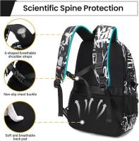 Mochila para estudiantes jóvenes - Mochila para computadora portátil - Mochila impermeable ligera y moderna - details 2