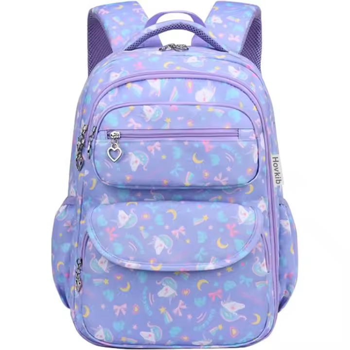 Mochilas para estudiantes Mochila Ligera con estampado para edades de 5 a 12 años - 1