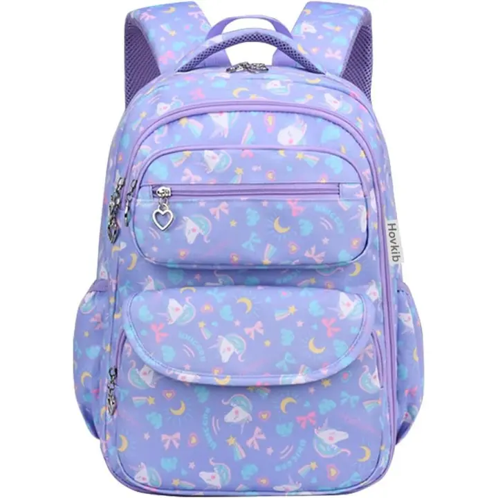Mochilas para estudiantes Mochila Ligera con estampado para edades de 5 a 12 años - 1