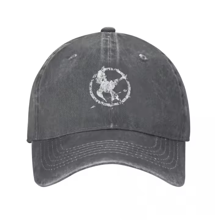 Gorro De Béisbol Distraído De La Rebelión Del Juego Del Hambre Gorro Ajustable De Algodón Para Hombres Y Mujeres Protección Solar Para Todas Las Estaciones - 1