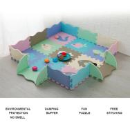 Carpetas De Juego Para Bebés Alfombra De Juguete Educativo De Espuma Suave EVA Para Niños Tamaño 114cm X 114cm Color Aleatorio - details 4