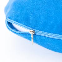 1 UNID en forma de U Almohada de Viaje Inflable Portátil Cuello Vical Spine Soporte Corto Cojín de Felpa Offi Essentials Sueño - details 0