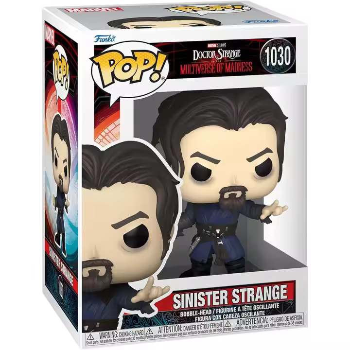 Funko Pop! Sinister Strange - Doctor Strange 1030 - Figura de Vinilo Coleccionable - Idea de Regalo- Mercancia Oficial - Juguetes para Niños y Adultos - Movies Fans - Muñeco para Coleccionistas - 1