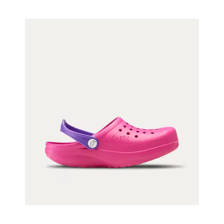 Zuecos Ergonómicos fuxia y lila - 1