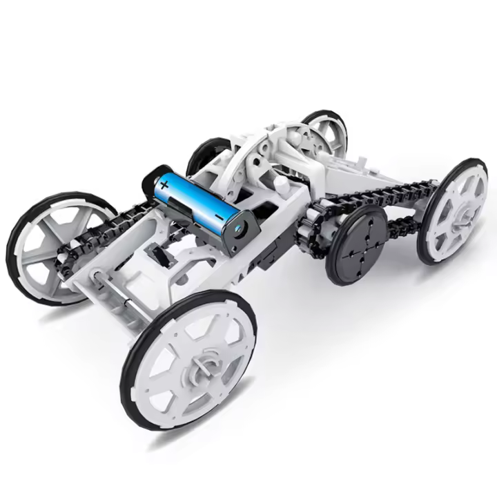 Juguete Solar Para Niños Kit De Artesanía DIY Coche Robótico Todas Las Ruedas De Climbing Juegos STEM Educativos Regalo Para Niños - 1