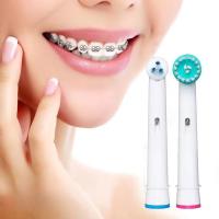 Cabezas De Repuesto Para Cepillo De Dientes Oral B Ortho Y Power Tip Compatabilizadas Con Cepillos Eléctricos Oralb Para Ortodoncia - details 5