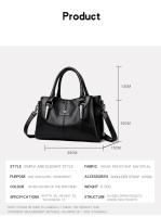 Bolso De Hombro Para Mujer De PU De Alta Calidad Y Tres Capas Suaves Bolso Cruzado De Lujo Diseñador a Main Bolsos De Mujer - details 16