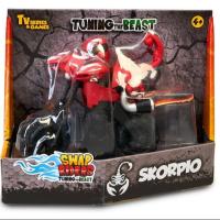 FAMOSA - Motociclistas famosos que intercambian motocicletas: Skorpio - Recrea los momentos más épicos de la serie con este fantástico pack - Recomendado para mayores de 4 años - details 0