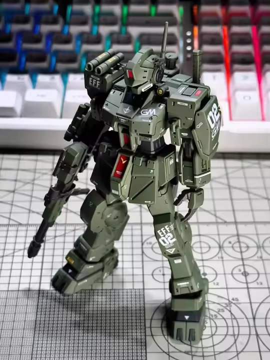 XFS HG Modelo De Artesanía 1/144 RGM-79S GM Spartan Kit De Montaje Figura De Acción Coleccionable Robot PVC Juguete Para Hobby - 1